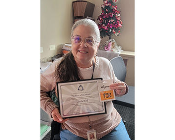 Linda Buff Member of the Month