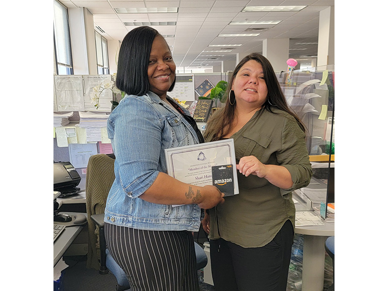 Shari Hazel Member of the Month