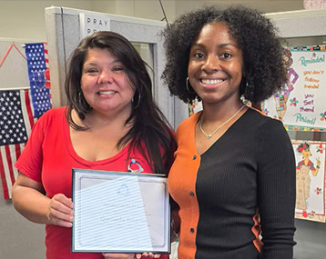Queenisha Sampson Member of the Month